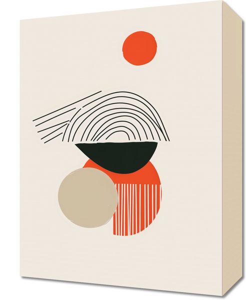 Obraz 30x40cm Centralne Słońce zdjęcie 1