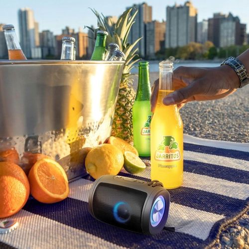 DEFENDER Przenośny Mini Głośnik Bluetooth 5.3 LED FM MP3 SD na Arena.pl