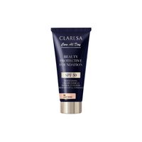 CLARESA Beauty Protective Foundation podkład SPF 50 1W Light Warm 30 ml