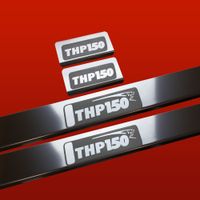 Listwa progowa PEUGEOT 207  THP 150 Stal nierdzewna 304 połysk 4szt