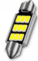 ŻARÓWKA RURKOWA 9 LED + RADIATOR