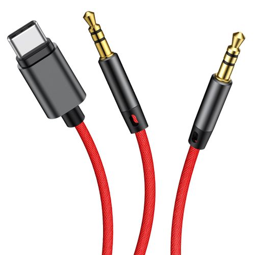 Kabel audio AUX Type C mini jack 3.5 Baseus L38 na Arena.pl