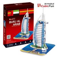 ND17_ZA-51684 Puzzle 3D Budynek BURJ AL ARAB 01037 DANTE
