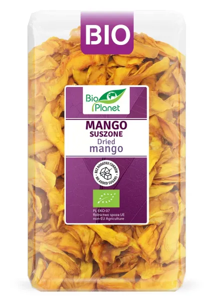 Mango Suszone BIO 400 g - BIO Planet zdjęcie 1