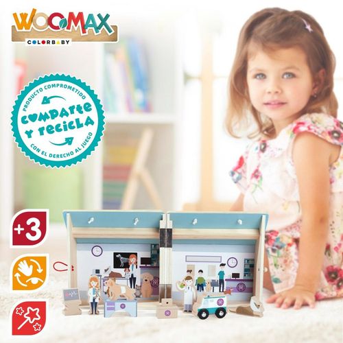 Playset Woomax Weterynarz 9 Części 4 Sztuk 19 x 18 x 19 cm na Arena.pl