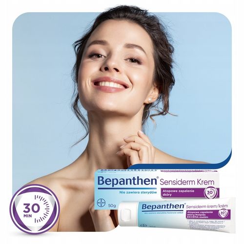 Bepanthen Sensiderm Krem leczenie AZS i egzemy 50g na Arena.pl