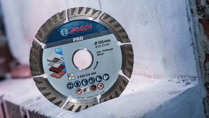 BOSCH TARCZA DIAMENTOWA 125mm UNI BETON CEGŁA TYNK zdjęcie 6