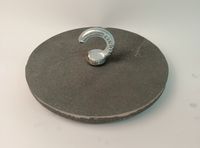 DEFLEKTOR ŻELIWNY FI 210 MM + HAK - 50-75 KW / 5,2 KG