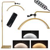 Lampa do Przedłużania Rzęs LED 36W Regulowana Kosmetyczna Bezcieniowa Łuk