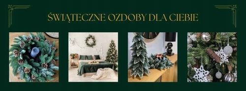 Girlanda ŚWIERK 3 metry 100% PE 300 cm DŁUGA gęsta jak naturalna na poręcz na Arena.pl