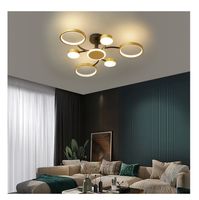 Lampa wisząca sufitowa LED ze ściemnianym płomieniowym pilotem