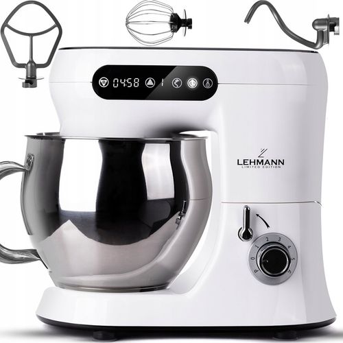 ROBOT KUCHENNY PLANETARNY MOCNY MIKSER 3X MIESZADŁA MISA Z UCHWYTEM LED na Arena.pl