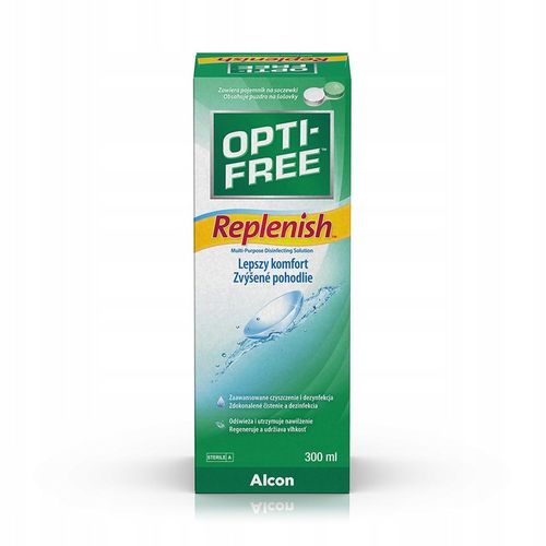 Płyn do soczewek Alcon Opti-Free Replenish, 300 ml na Arena.pl