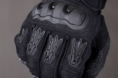 MOCNE TEKSTYLNE RĘKAWICE MOTOCYKLOWE HUSAR MX1 L na Arena.pl