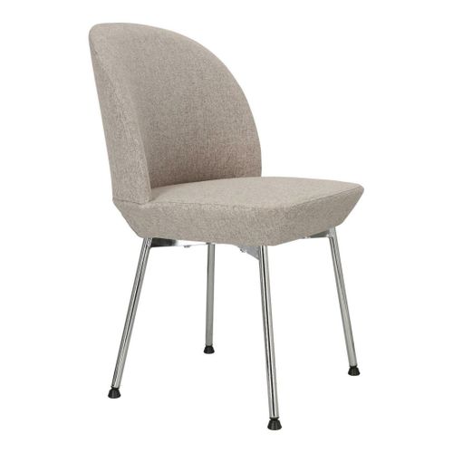 Krzesło Cloe szare jasne/ chrom na Arena.pl