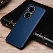 Etui AIORIA Vintage LEATHER do Huawei P50 Pro niebieski