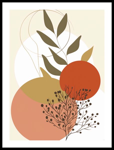 Plakat 40x55cm Impresja Jesieni zdjęcie 3