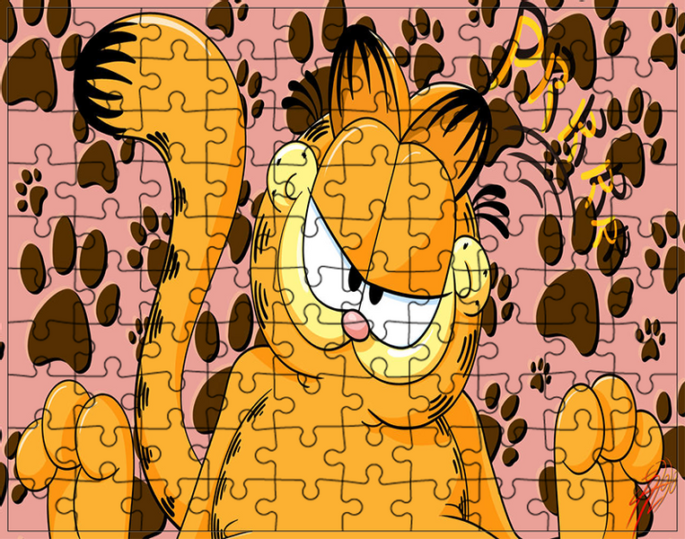 Puzzle Garfield zdjęcie 1