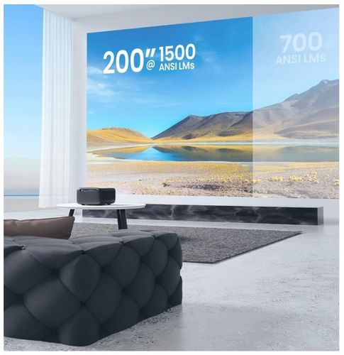 PROJEKTOR RZUTNIK 45000 LM 1500 Ansi ANDROID FULL HD 4K LED WIFI na Prezent na Arena.pl