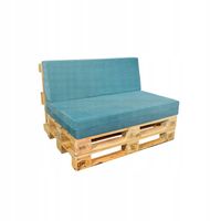 PODUSZKI ROZBIERALNE NA PALETY SZTRUKSOWE 120x80x15- KOMPLET 2 CZĘŚCI