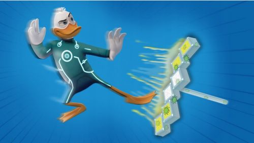 duck fresh discs virtual violet - żelowy krążek do toalety 72ml (2 x 36ml) na Arena.pl