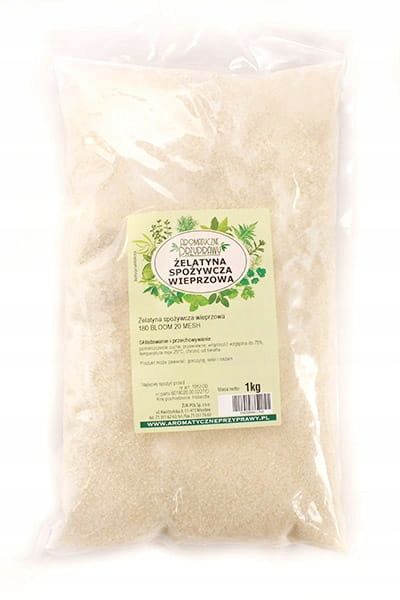 Żelatyna spożywcza 1 kg 180 bloom zdjęcie 3