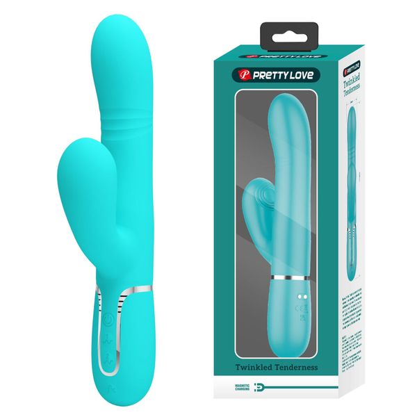 Pretty Love - Mariana Light Blue, 7 Vibration Functions, 7 Thrusting Setti zdjęcie 1