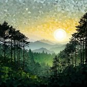 Plakat 70x70cm Mozaika Dźwięków Przyrody