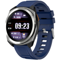 canyon smartwatch maveric sw-83 gps srebrno - niebieski