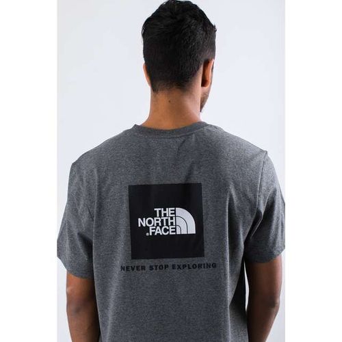 The North Face RED BOX TEE JBV MEDIUM GREY HEATHER na Arena.pl