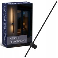 Lampa ścienna elewacyjna ogrodowa kinkiet zewnętrzny 22W LED CCD 120cm