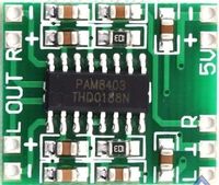 Wzmacniacz stereo 2x3W 5V PAM8403 bez regulacji