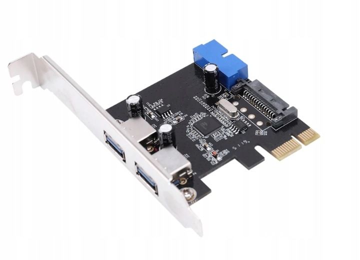 Kontroler PCI-E usb3.0 low profile dell hp GDN zdjęcie 1