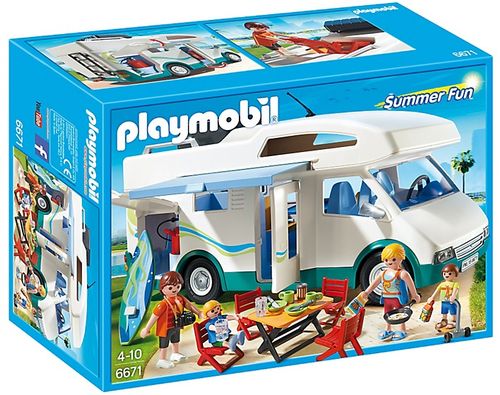 PLAYMOBIL KAMPER AUTO KEMPINGOWE 6671 na Arena.pl