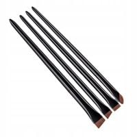 Pędzel do henny zestaw pędzli do brwi skośne i proste 4szt.