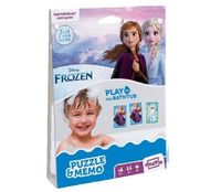 karty do gry frozen puzzle i memos do kąpieli