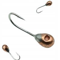 Mormyszka Wolframowa przynęta Podlodowa przelotowa