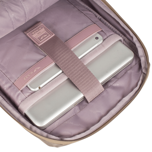 WINGS Plecak miejski damski SKYLARK beige na Arena.pl