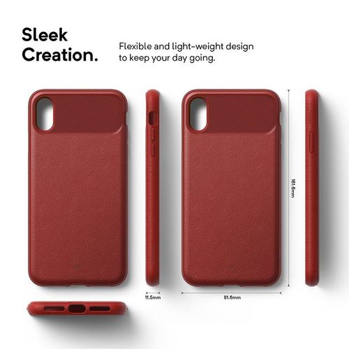 Caseology Vault Case Etui do iPhone Xs Max (Red) na Arena.pl