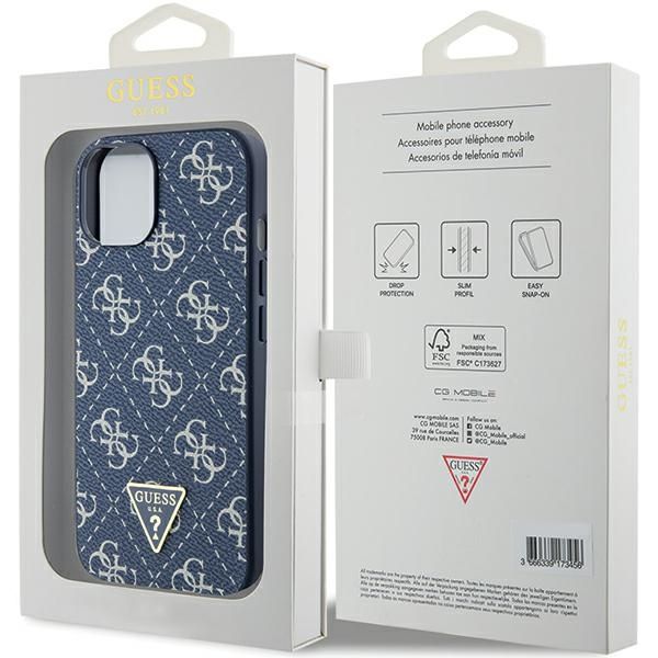Etui Guess do iPhone 15 Plus, iPhone 14 Plus, Niebieski zdjęcie 8