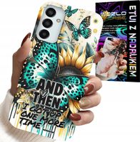 ETUI DO SAMSUNG GALAXY M23 - AND THEN I GOT UP, KOBIECE WZORY + FOLIA