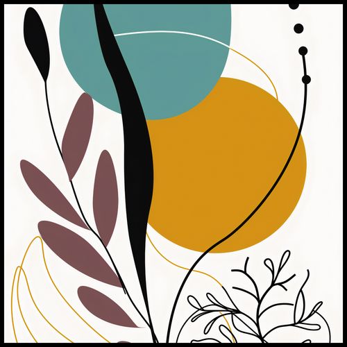 Plakat 80x80cm Akwarelowe Przebudzenie na Arena.pl