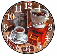 zegar ścienny  30cm KAWA