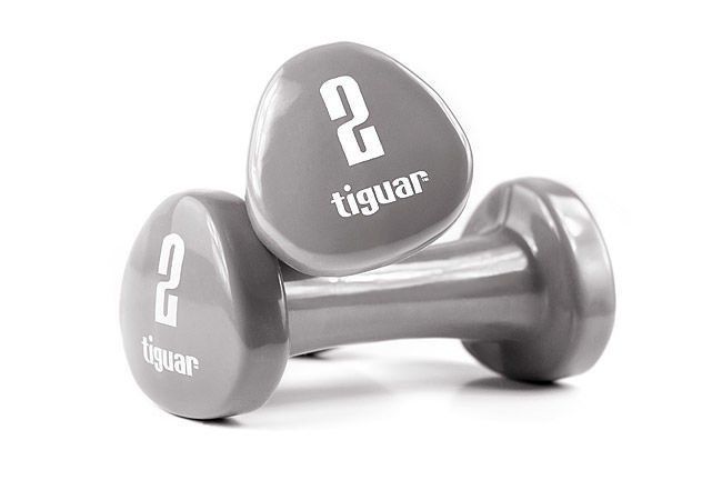 Hantle winylowe tiguar 2 x 2 kg BOX zdjęcie 1