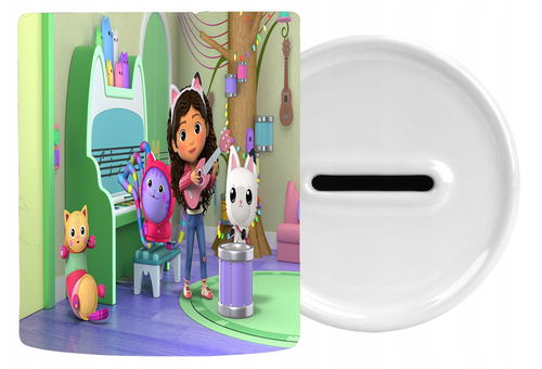 Skarbonka Ceramiczna Koci Domek Gabi na Arena.pl