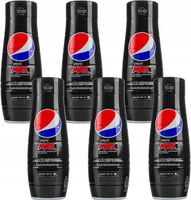 2 x 6x SYROP SODASTREAM PEPSI MAX BEZ CUKRU KONCENTRAT DO SATURATORA 440ML