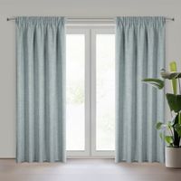 Zasłona JULA2 140x270 cm niebieski melanż dekoracyjna na taśmie