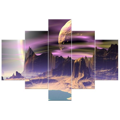 Obraz Płótno 100X70 Skalna Planeta na Arena.pl
