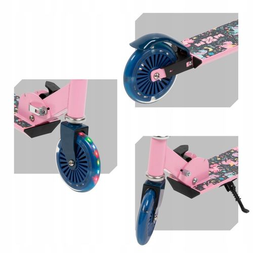 Hulajnoga składana SKIPO Unicorn koła LED 120 mm na Arena.pl