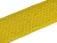 Guma ażurowa TUTU 7 cm ( 1 mb ) ŻÓŁTA